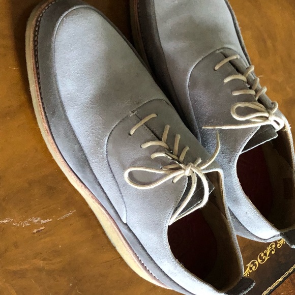 Grenson Rose suede bi-color lace ups with gum sole - Picture 3 of 5